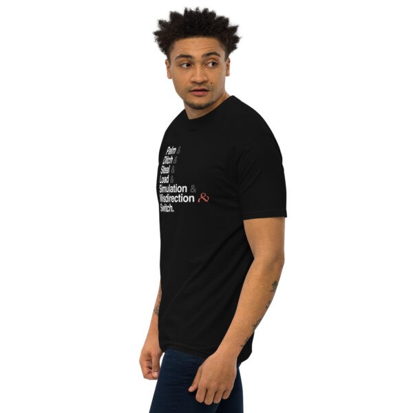 Men’s premium heavyweight tee - Image 2